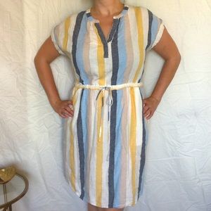 Breezy striped sundress